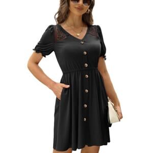 Faux Button Down Dress - Size 2X